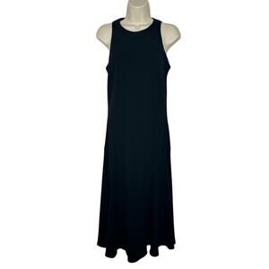 Lauren Ralph Lauren Women’s Black Sleeveless Flare Midi Dress Size 8